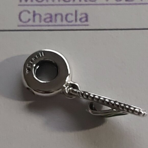 Authentic PANDORA Sterling Silver *Country Edition* Flip-flop Dangle 792197C01 - Picture 5 of 14